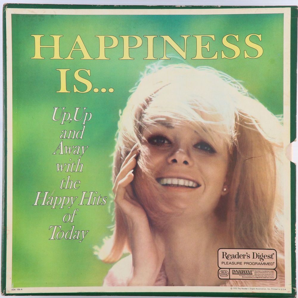 Happiness Is - Up, Up & Away Happy Hits Of Today 9x LP Record Box Set RDA 106-A